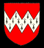 The L'Enveise family coat of arms